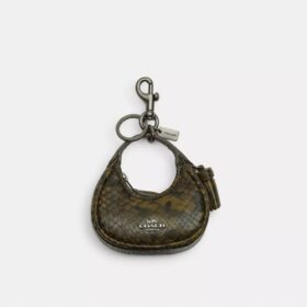 Carmen-Taschenanhänger mit Schlangenprint