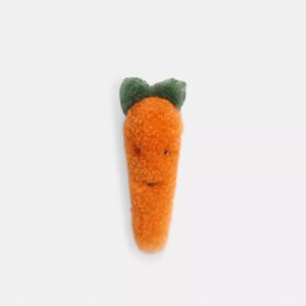 Carroty-Schuh-Anhänger aus Lammfell