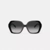 Charakteristische geometrische quadratische Sonnenbrille im Ombra-Stil