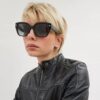 Charms – Übergroße quadratische Sonnenbrille