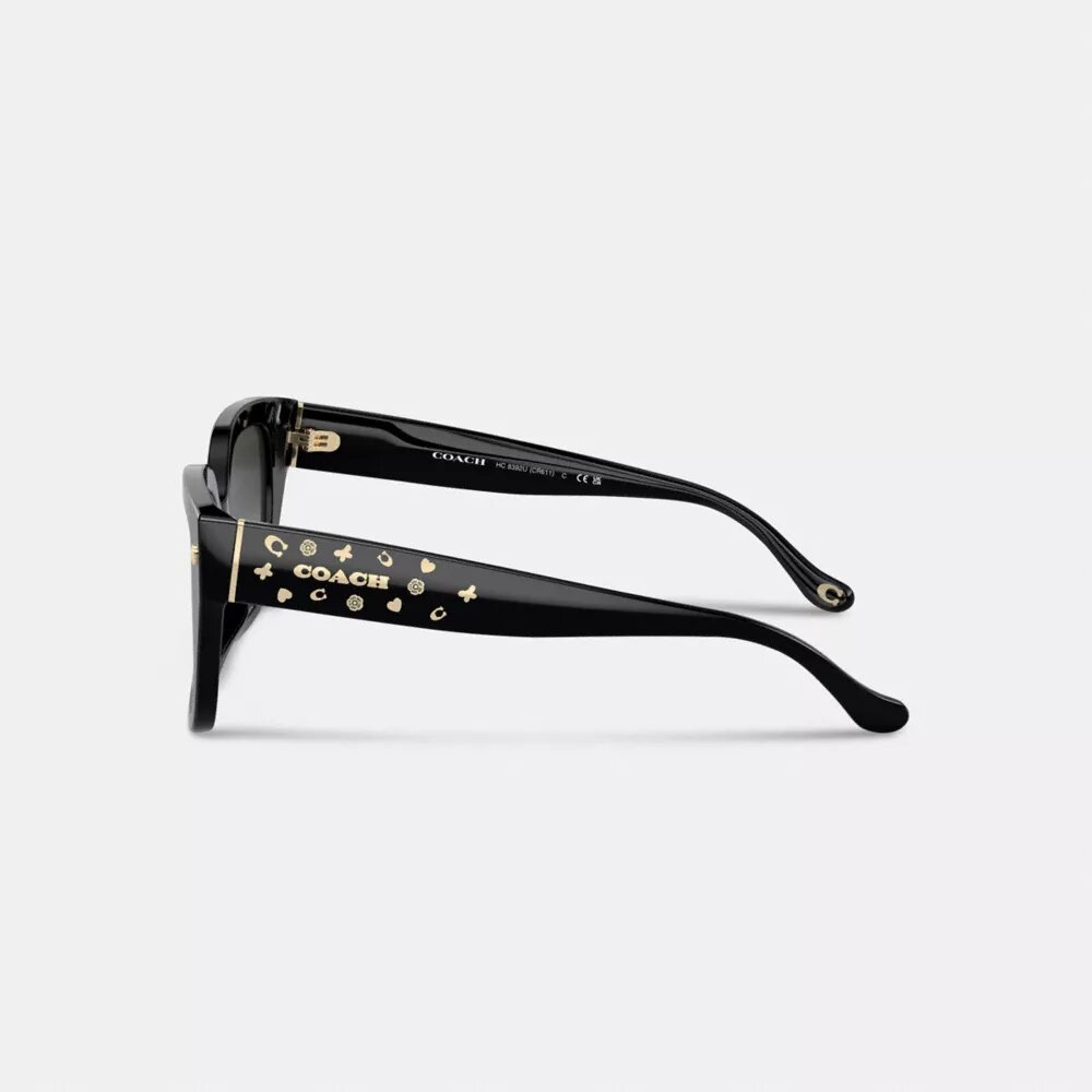Charms – Übergroße quadratische Sonnenbrille