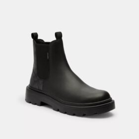 Chelsea-Boots mit Signature Canvas