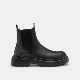 Chelsea-Boots mit Signature Canvas