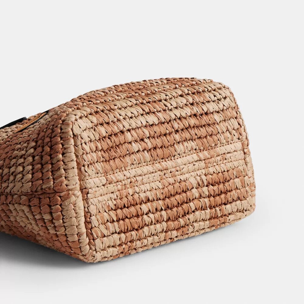 City Mini-Shopper mit Gingham-Muster
