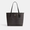 City-Tote-Bag aus Signature Canvas