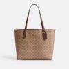City-Tote-Bag aus Signature Canvas