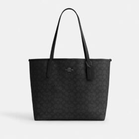 City-Tote-Bag aus Signature Canvas