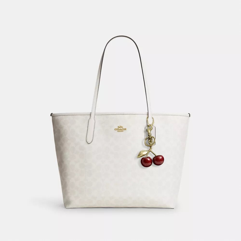 City-Tote-Bag aus Signature Canvas