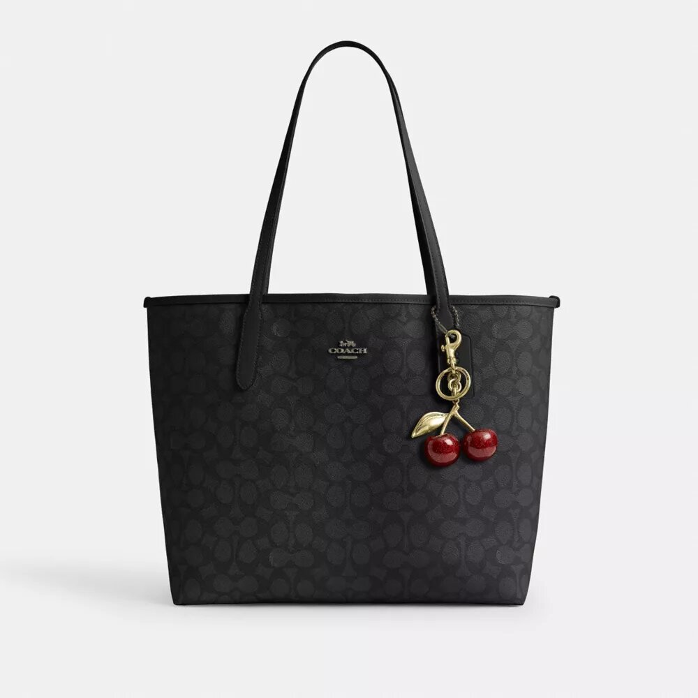 City-Tote-Bag aus Signature Canvas