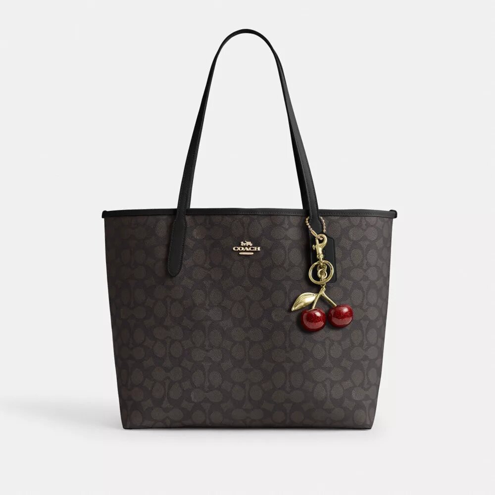 City-Tote-Bag aus Signature Canvas