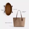 City-Tote-Bag aus Signature Canvas