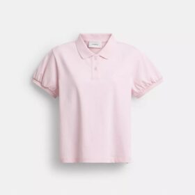 Coach Script Shrunken Poloshirt aus Bio-Baumwolle