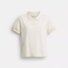 Coach Script Shrunken Poloshirt aus Bio-Baumwolle
