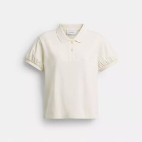 Coach Script Shrunken Poloshirt aus Bio-Baumwolle