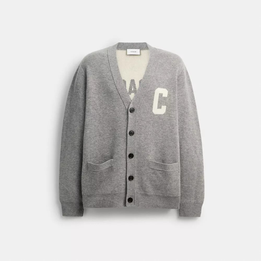 Coach-Strickjacke