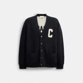 Coach-Strickjacke