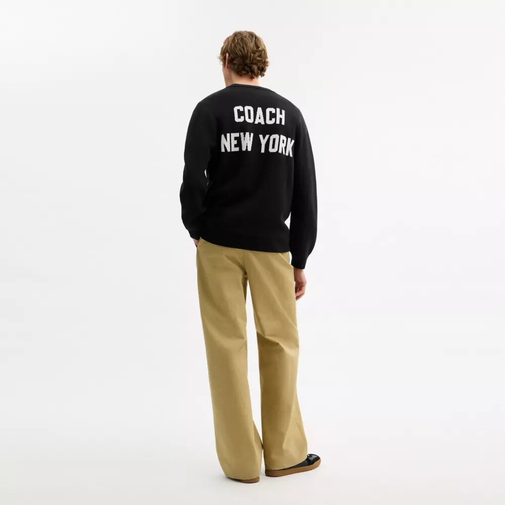 Coach-Strickjacke