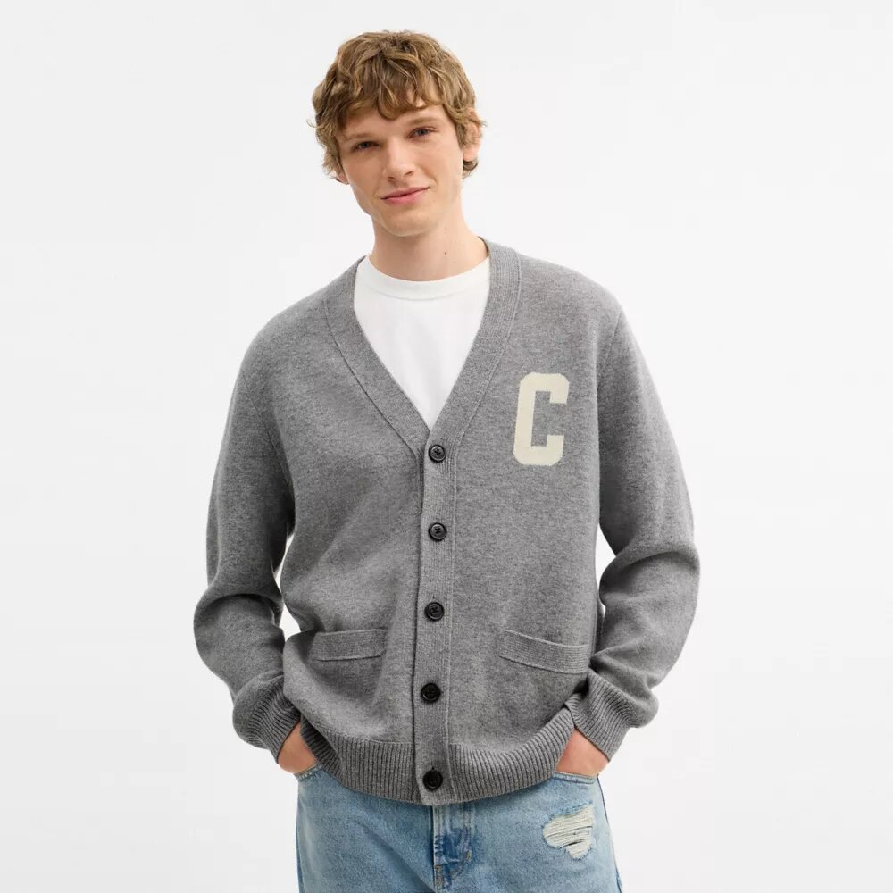 Coach-Strickjacke