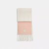 Colorblock-Schal mit Gummieinsatz