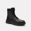 Combat-Boots mit charakteristischem Jacquard