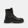 Combat-Boots mit charakteristischem Jacquard
