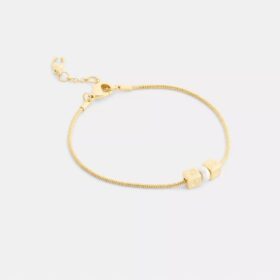 Cube-Pearl-Rondelle-Armband