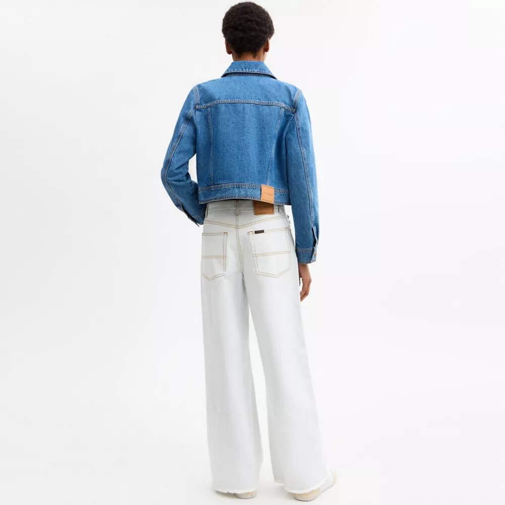 Denim-Arbeitshose aus Bio-Baumwolle