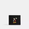 Disney X Coach 3-in-1-Geldbörse aus regenerativem Leder mit Mickey Mouse