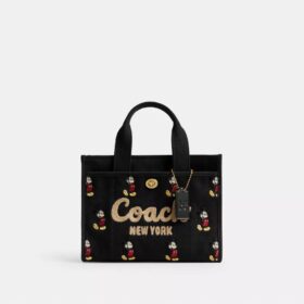 Disney X Coach Cargo-Tote-Bag 26 mit Mickey Mouse aus regenerativem Baumwoll-Canvas
