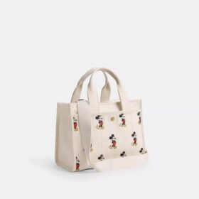 Disney X Coach Cargo-Tote-Bag 26 mit Mickey Mouse aus regenerativem Baumwoll-Canvas