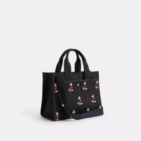 Disney X Coach Cargo-Tote-Bag 26 mit Mickey Mouse aus regenerativem Baumwoll-Canvas