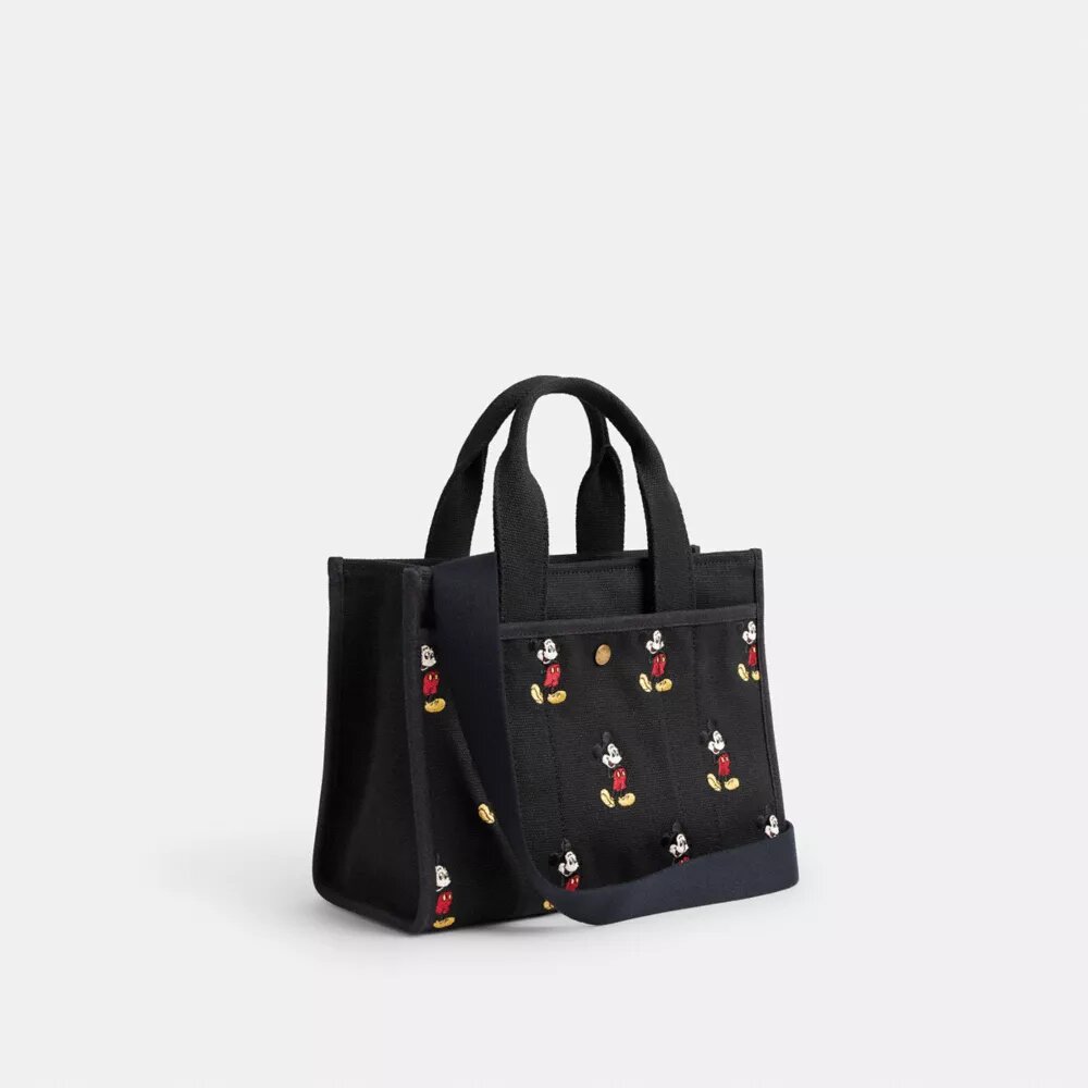 Disney X Coach Cargo-Tote-Bag 26 mit Mickey Mouse aus regenerativem Baumwoll-Canvas
