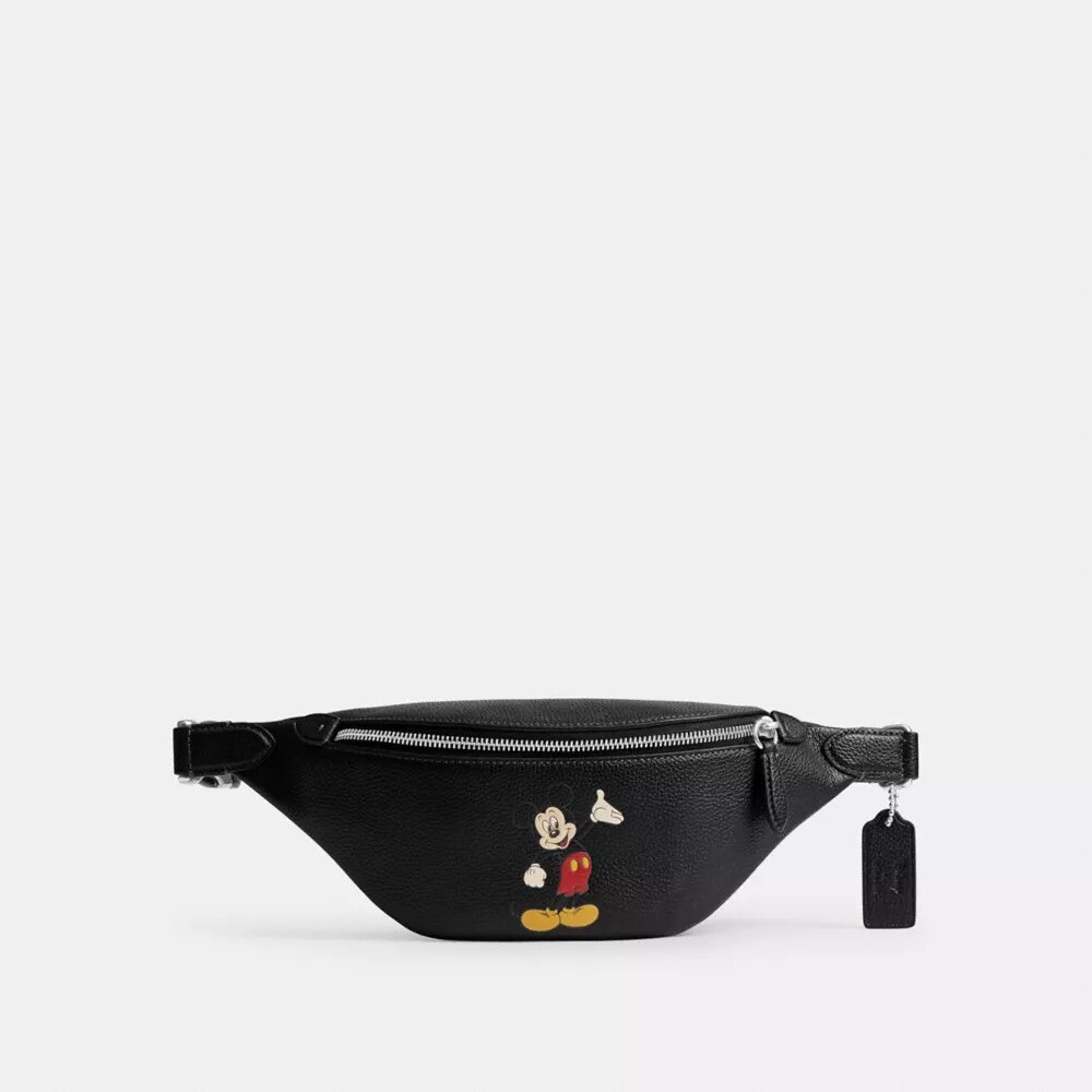 Disney X Coach Charter Gürteltasche 7 mit Mickey Mouse