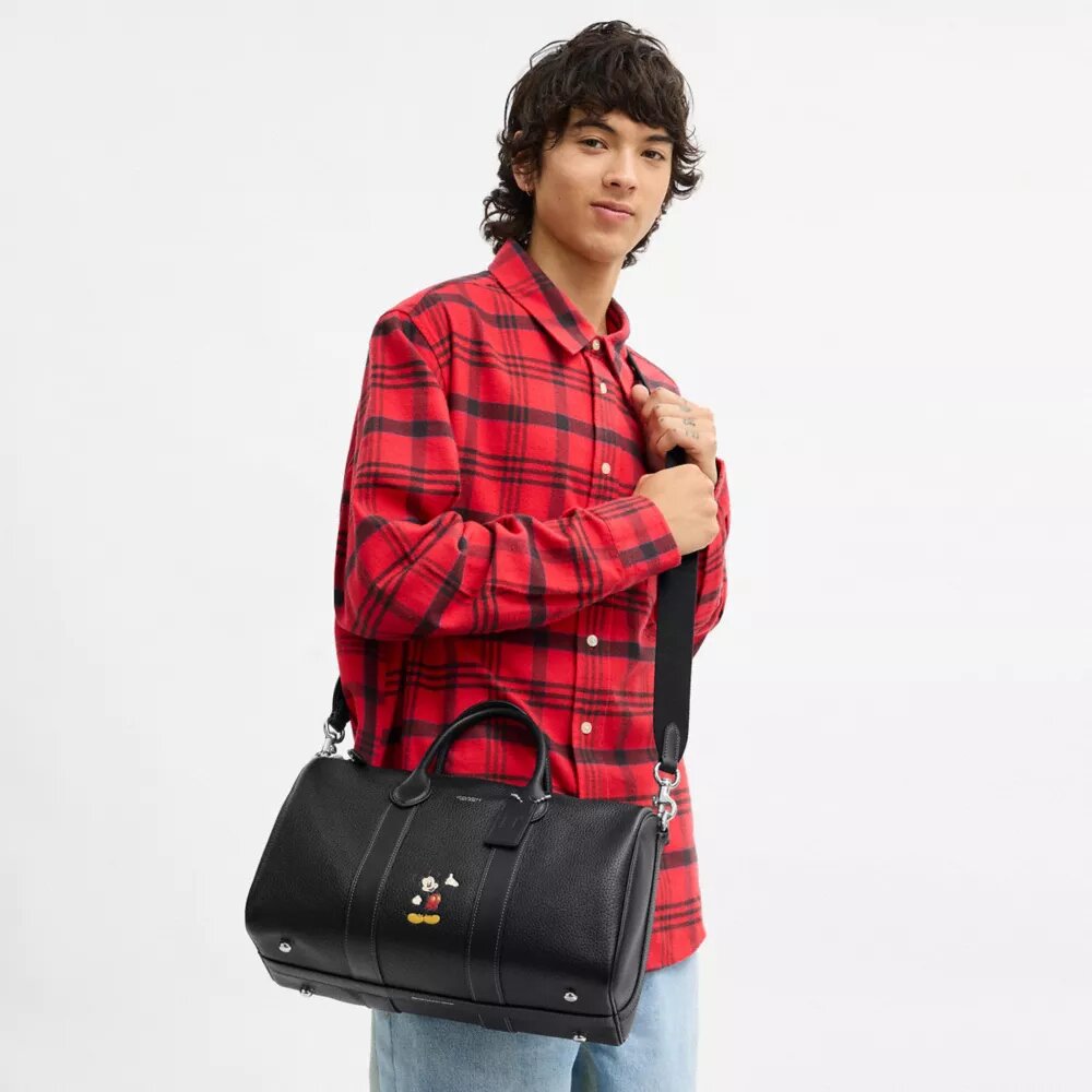 Disney X Coach Compass Tasche 35 mit Mickey Mouse