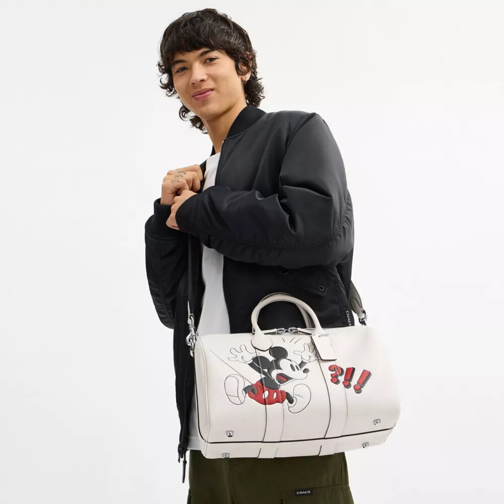 Disney X Coach Compass Tasche 35 mit Mickey Mouse