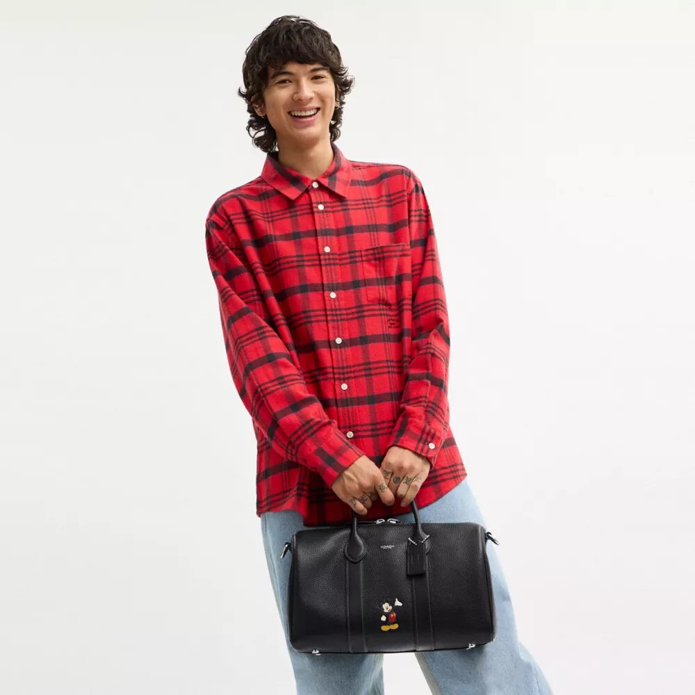 Disney X Coach Compass Tasche 35 mit Mickey Mouse