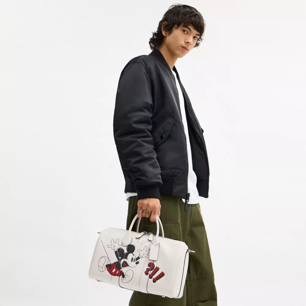 Disney X Coach Compass Tasche 35 mit Mickey Mouse