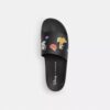 Disney X Coach Pantoletten mit Aufkleber-Print
