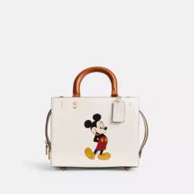 Disney X Coach Rogue-Taschen 25 mit Mickey Mouse