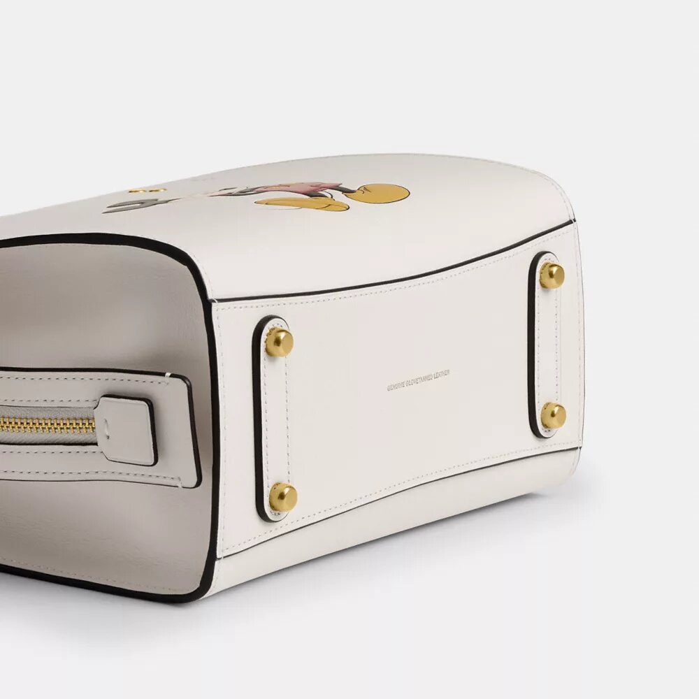 Disney X Coach Rogue-Taschen 25 mit Mickey Mouse