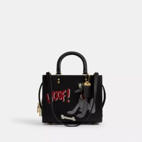 Disney X Coach Rogue-Taschen 25 mit Pluto