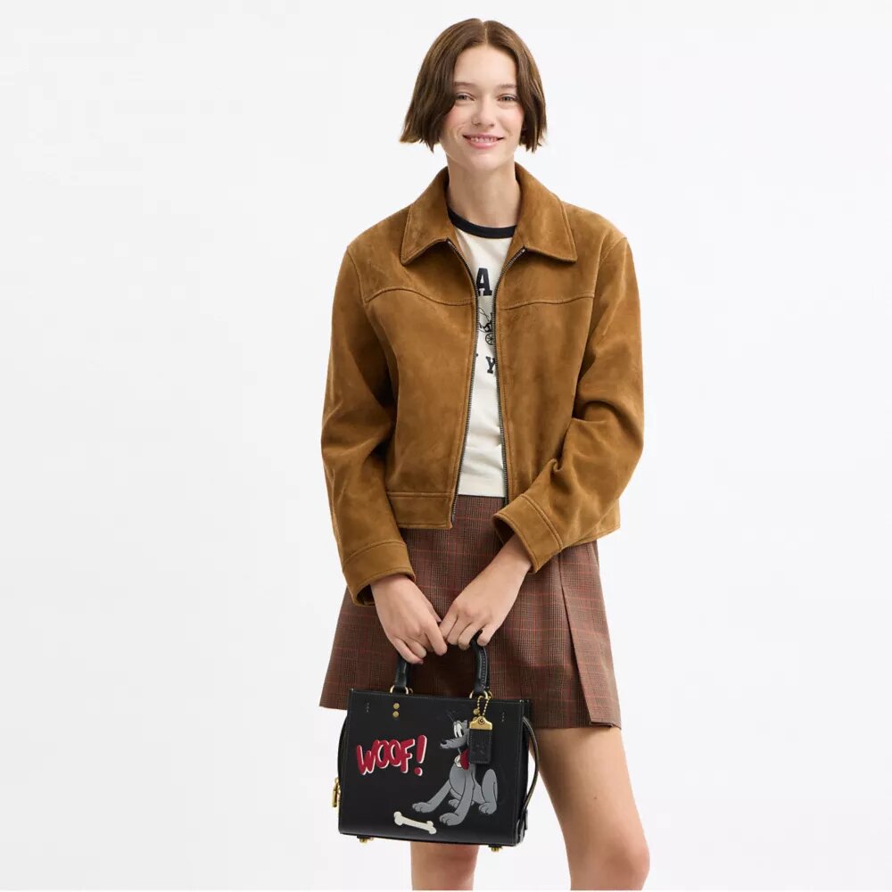 Disney X Coach Rogue-Taschen 25 mit Pluto