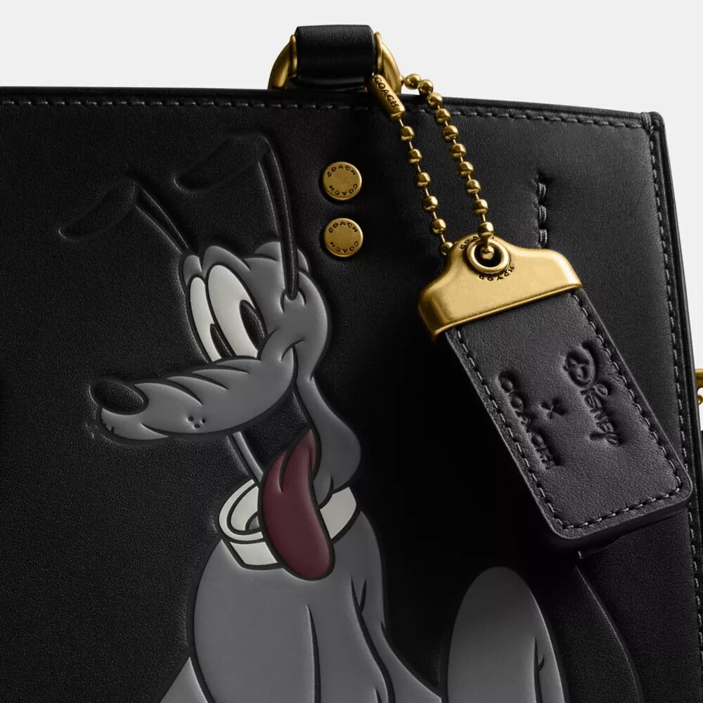 Disney X Coach Rogue-Taschen 25 mit Pluto
