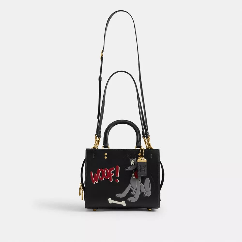 Disney X Coach Rogue-Taschen 25 mit Pluto