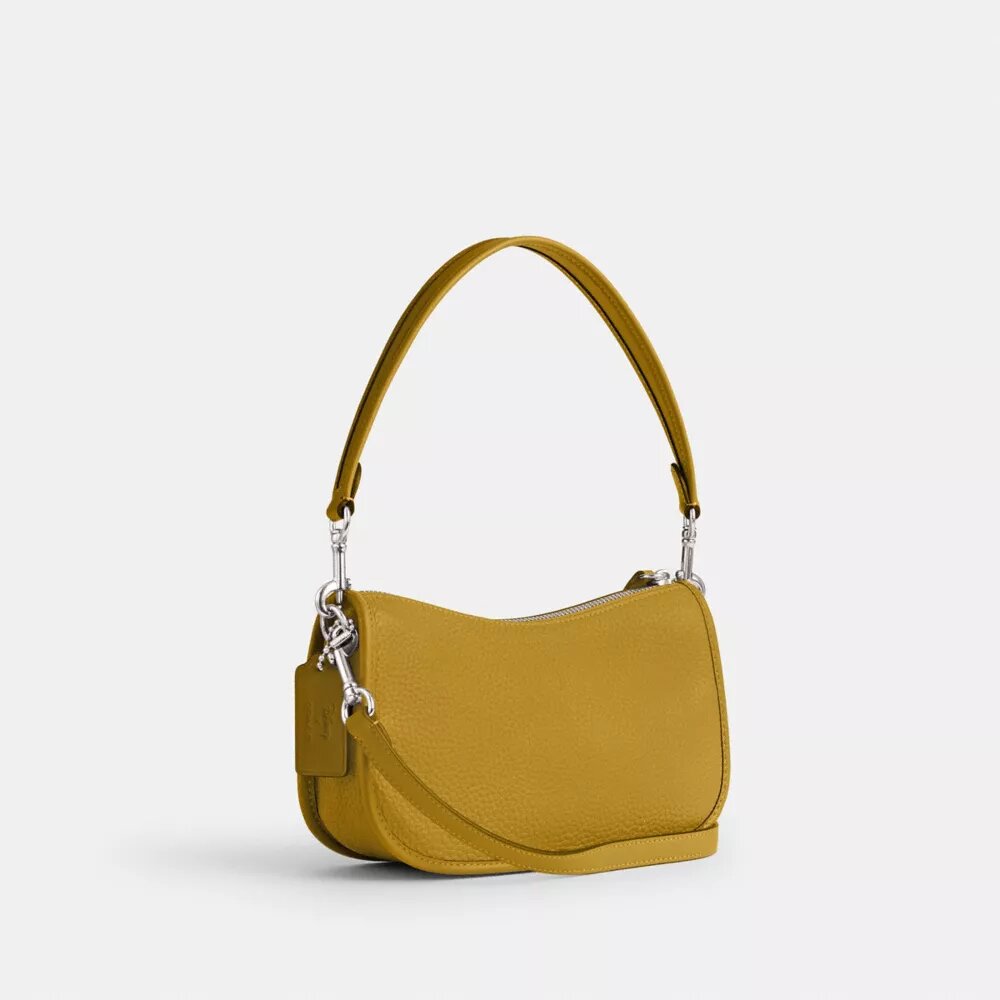 Disney X Coach Swinger-Tasche aus regenerativem Leder mit Mickey Mouse und Freunden