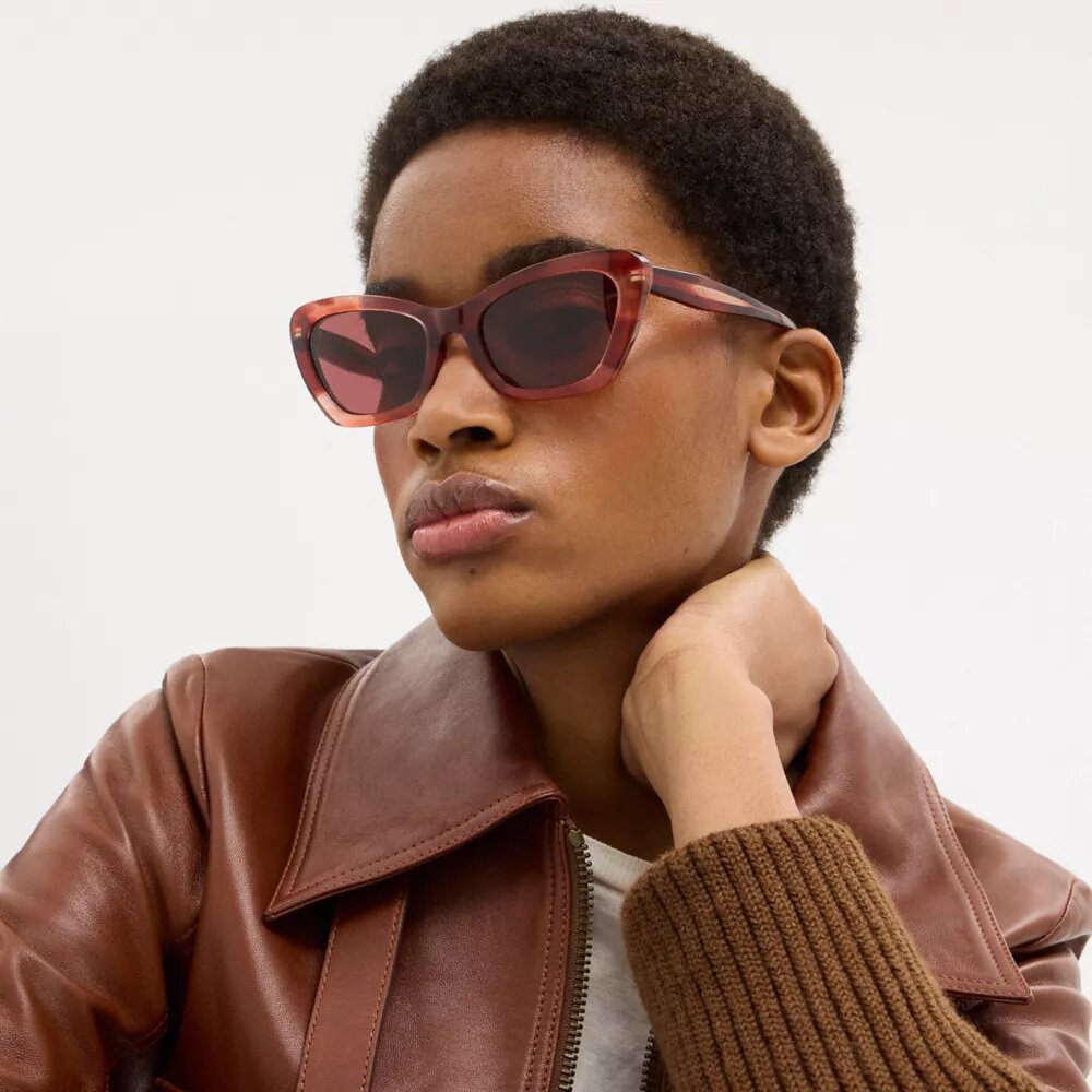 Draht-Cat-Eye-Sonnenbrille