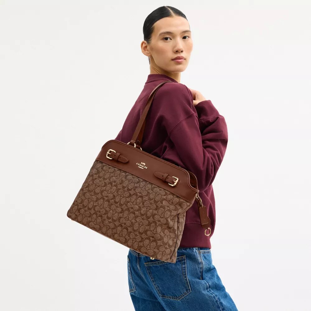 Easton-Tote-Bag aus charakteristischem Chenille