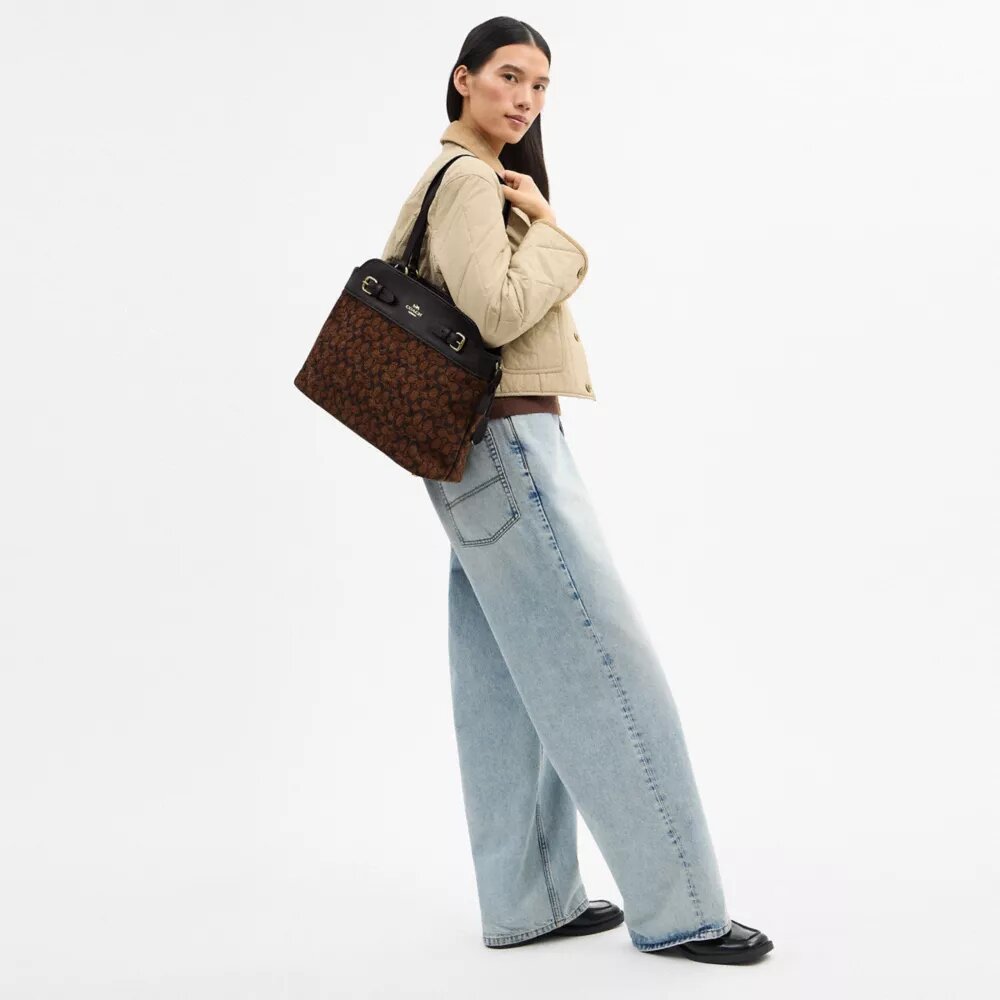 Easton-Tote-Bag aus charakteristischem Chenille