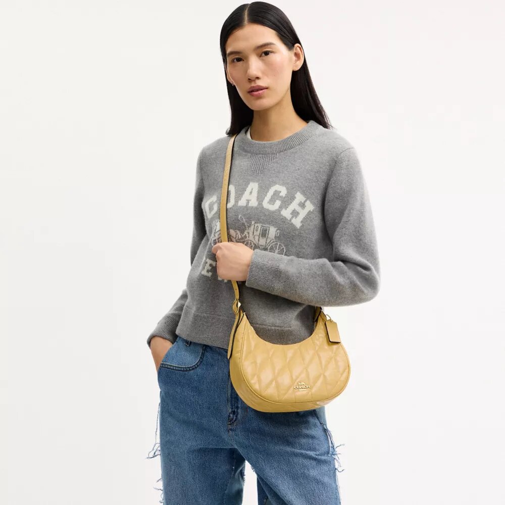 Emily-Schultertasche mit Steppung