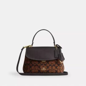 Emory-Tasche mit Tragegriffen aus charakteristischem Chenille